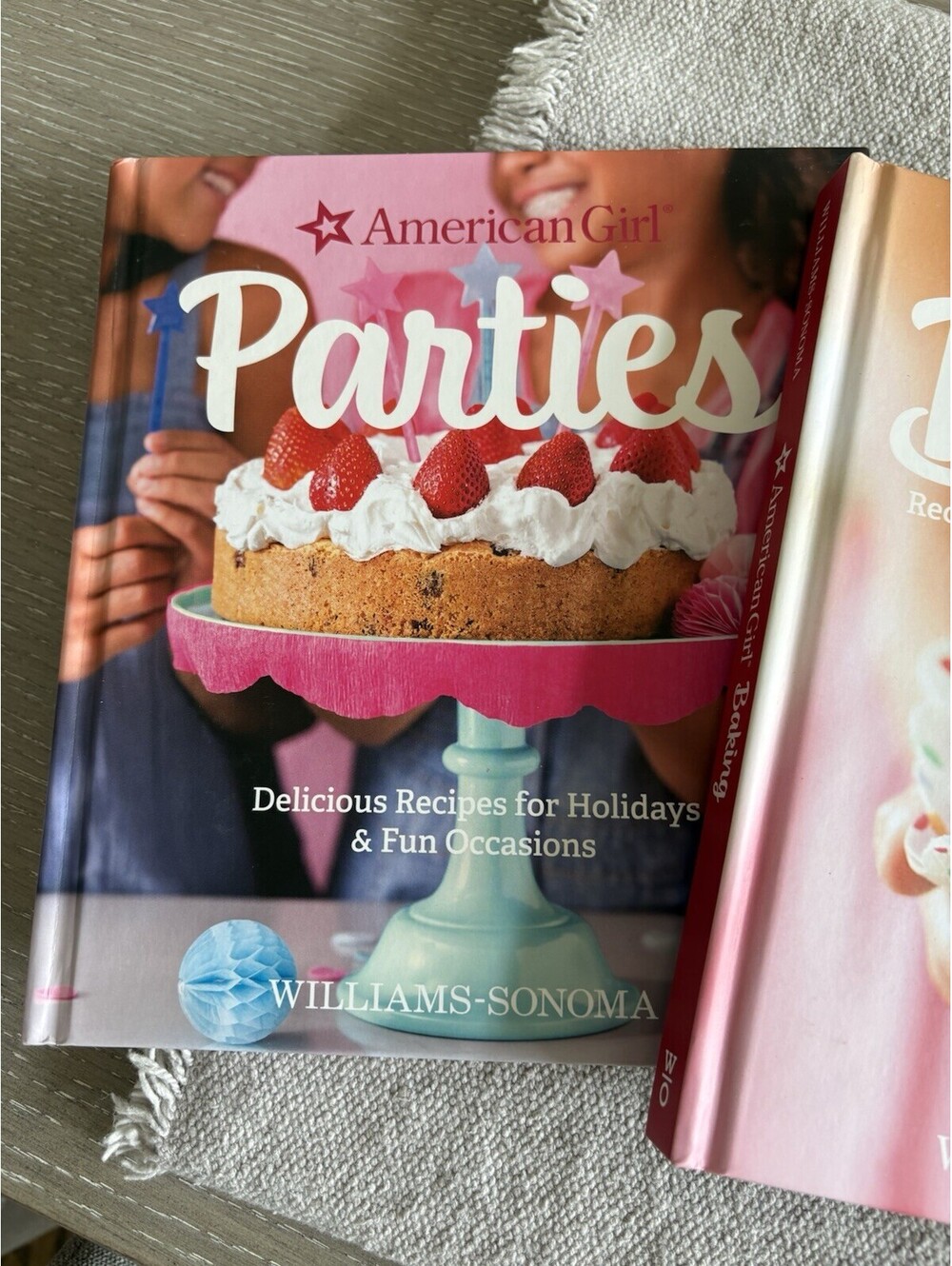 American Girl Kitchen Adventures 3-Book Box Set: Baking Cooking Parties, Illus. - Picture 10 of 10